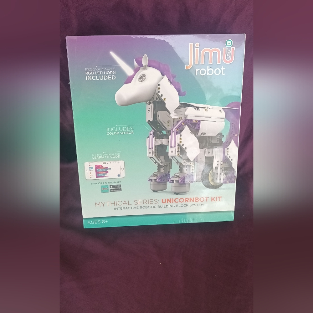 Mythical Series UnicornBot Kit - White and Purple
